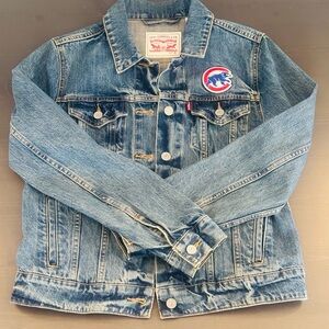Cubs X Levi's Denim Jacket